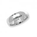 Silver Traditional Court Wedding Ring 6mm Size Z