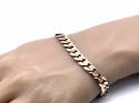 9ct Yellow Gold Flat Curb Braclelet