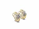 18ct Yellow Gold Fancy Diamond Earrings