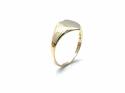 9ct Yellow Gold Childs Heart Signet Ring