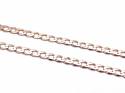 9ct Yellow Gold Flat Curb Chain 27 Inch