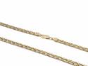 9ct Yellow Gold Double Curb Chain 30 in