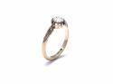 An Diamond Solitaire Ring