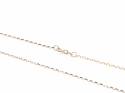 9ct Yellow Gold Faceted Belcher Chain