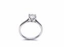 Platinum Diamond Solitaire Ring 0.87ct