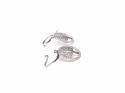 Silver CZ Tree of Life Drop Hook Earrings