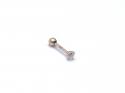 9ct Yellow Gold CZ Cartilage Stud Earring