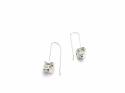 Silver Cairn Hook Drop Earrings