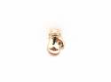 9ct Yellow Gold Boxing Glove Stud Earring 10mm