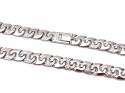 Silver Engraved Chain 20 Inch