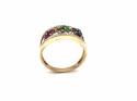 9ct Multi Stone Cluster Ring