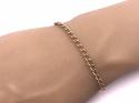 9ct Yellow Gold Curb Bracelet 7 inch