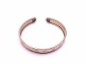 9ct Patterned Torque Bangle