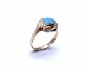9ct Yellow Gold Turquoise Ring