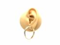 9ct Yellow Gold Hoop Earrings 30mm