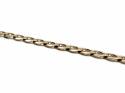 9ct Yellow Gold Curb Bracelet 9 1/4 In