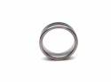 Tungsten Carbide Ring Green Carbon Fibre 7mm