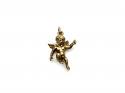 9ct Yellow Gold Solid Cupid Charm