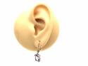 9ct Yellow Gold Amethyst Drop Earrings