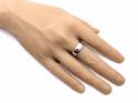 9ct White Gold Plain Wedding Ring
