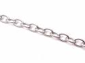 Silver Ladies T-Bar Bracelet 7.5 Inch