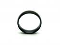 Black Zirconium Band Ring 7mm