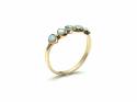 9ct Yellow Gold Opal Eternity Ring