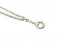 Silver Snaffle Pendant & Chain