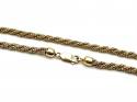 9ct Yellow Gold Twisted Chain
