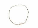 9ct Yellow Gold Belcher Anklet 12 Inch
