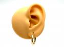 9ct Yellow Gold Chunky Sleeper Earrings 16mm