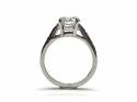 18ct White Gold Diamond Solitaire Ring 1.68ct