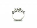 Silver Plain Knot Ring
