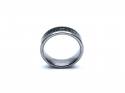 Tungsten Carbide & Black Sandstone Inlay Ring