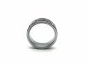 Tungsten Carbide Chevron Spinning Ring
