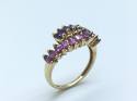 9ct Purple Dress Ring