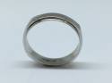 18ct White Gold Wedding Ring 4mm W