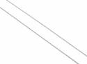 9ct White Gold Trace Chain 20 - 22 Inch