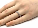 18ct Expandable Diamond Eternity Ring Size L to Z