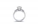 18ct White Gold Diamond Solitaire Ring 1.02ct