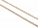 9ct Rose Gold Close Trace Chain 18 inch