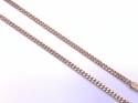 9ct Yellow Gold Fine Curb Chain 20 inch