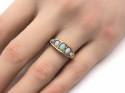 18ct Opal 5 Stone Ring Chester 1903