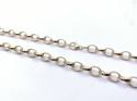 9ct Yellow Gold Oval Cut Belcher Chain 22inches