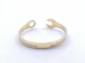 9ct Yellow Gold Spanner Torque Bangle