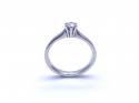 Platinum Diamond Solitaire Ring Ap.18ct