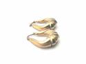 9ct Yellow Gold Hanmdbag Hoop Earrings