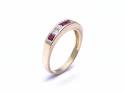 18ct Ruby & Diamond Eternity Ring