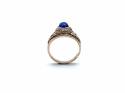 9ct Yellow Gold CZ College Ring