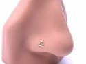 9ct Yellow Gold Celtic Nose Stud